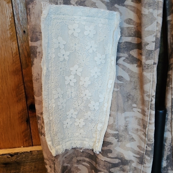 229 POL Camouflage Patchwork Joggers - Picture 4 of 11